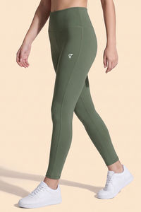 Zelocity Quick Dry Gym Leggings - Four Leaf Clover — thumbnail 4